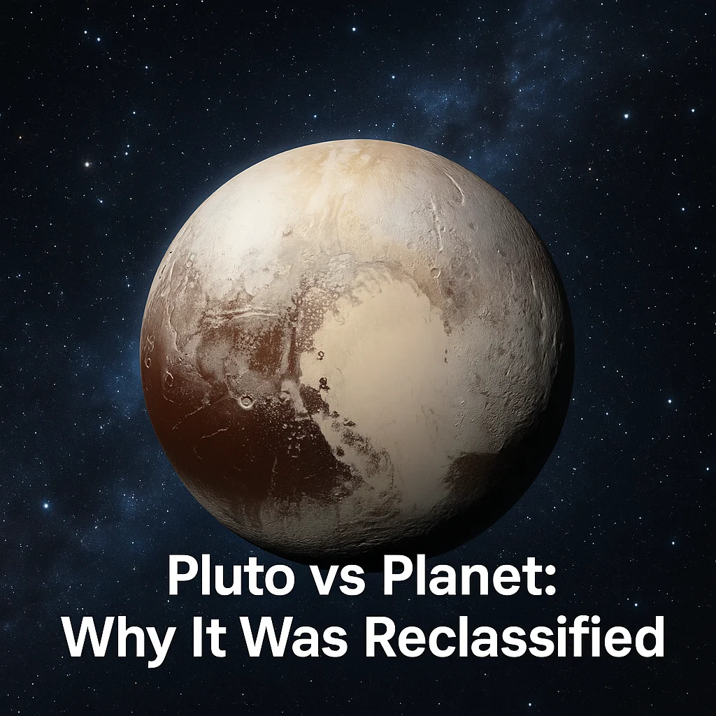 Pluto vs Planet: Why It Was Reclassified