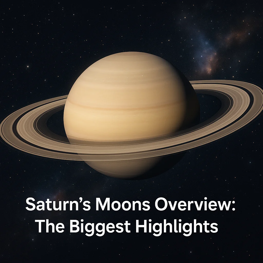 Saturn’s Moons Overview: The Biggest Highlights