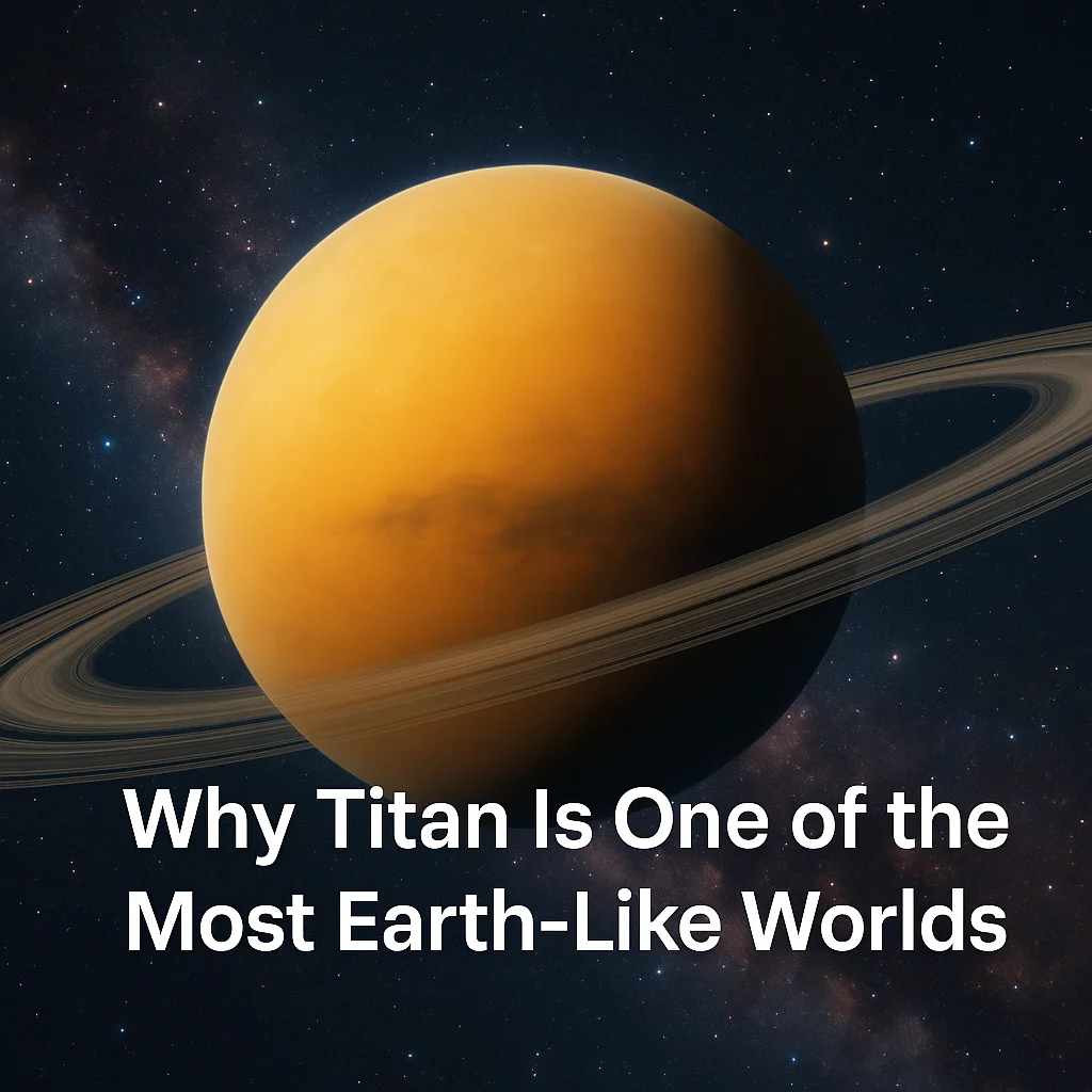 Why Titan Is One of the Most Earth-Like Worlds