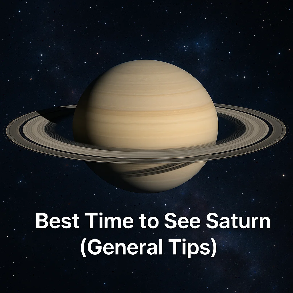 Best Time to See Saturn (General Tips)
