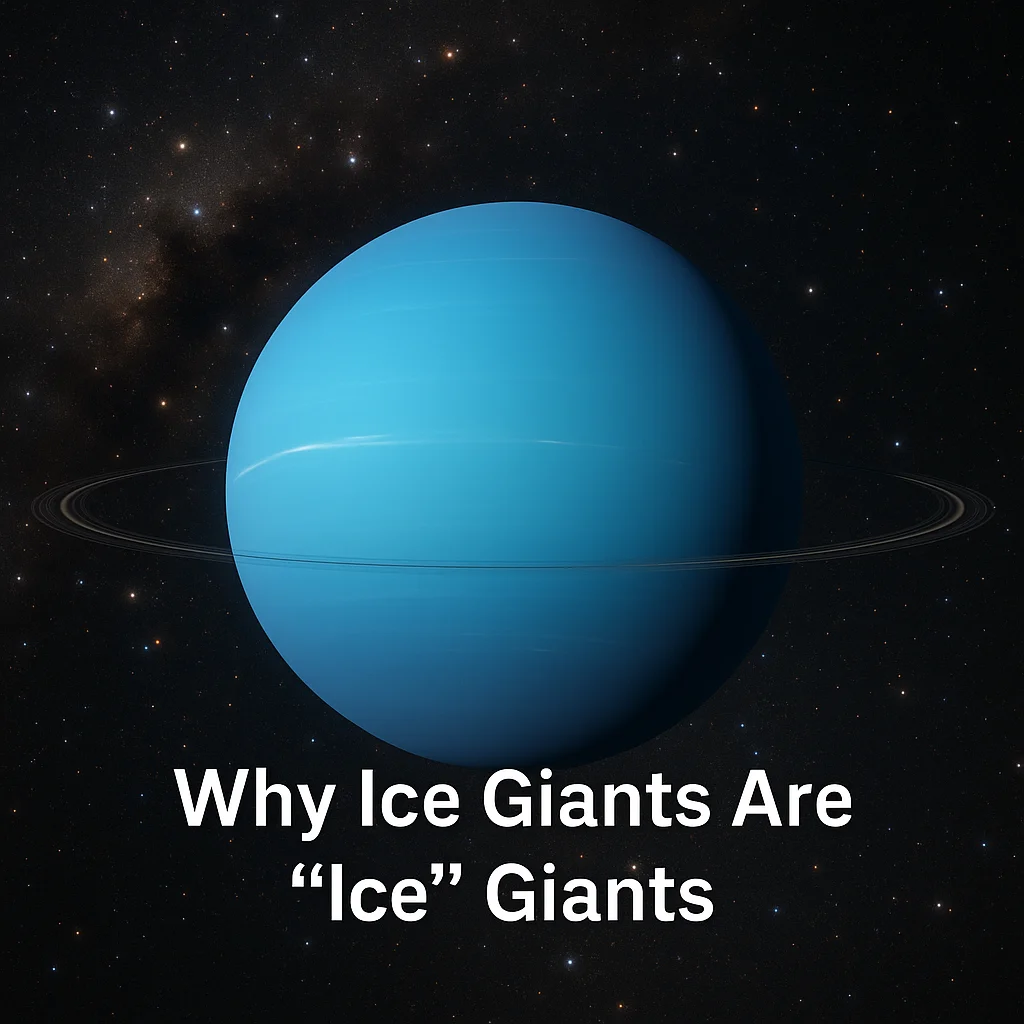 Why Ice Giants Are “Ice” Giants