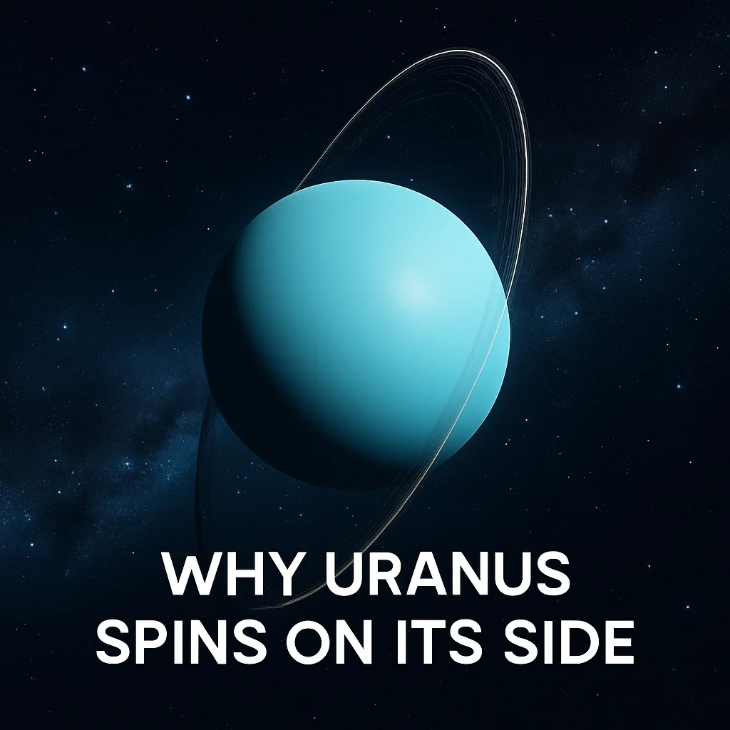Why Uranus Spins on Its Side