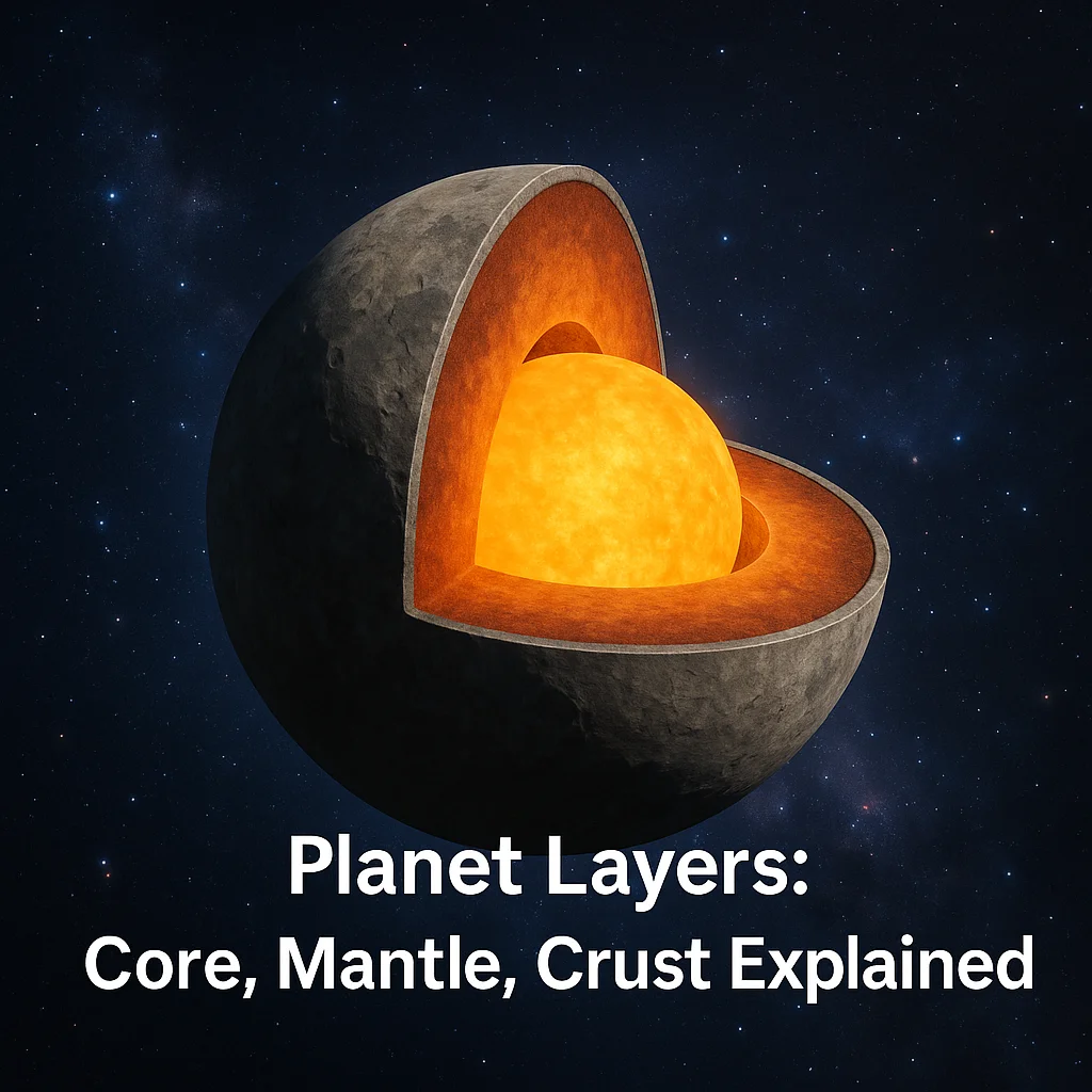 Planet Layers: Core, Mantle, Crust Explained