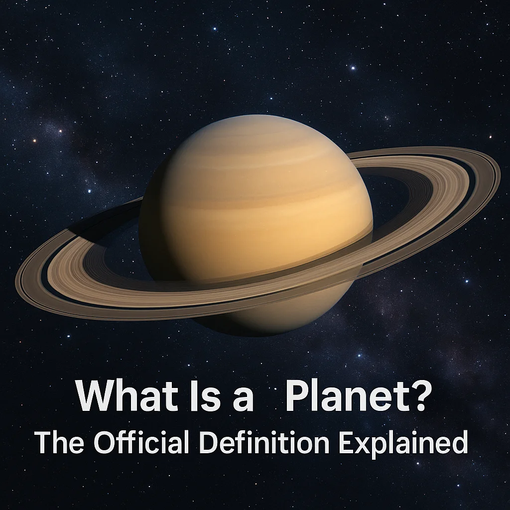What Is a Planet? The Official Definition Explained
