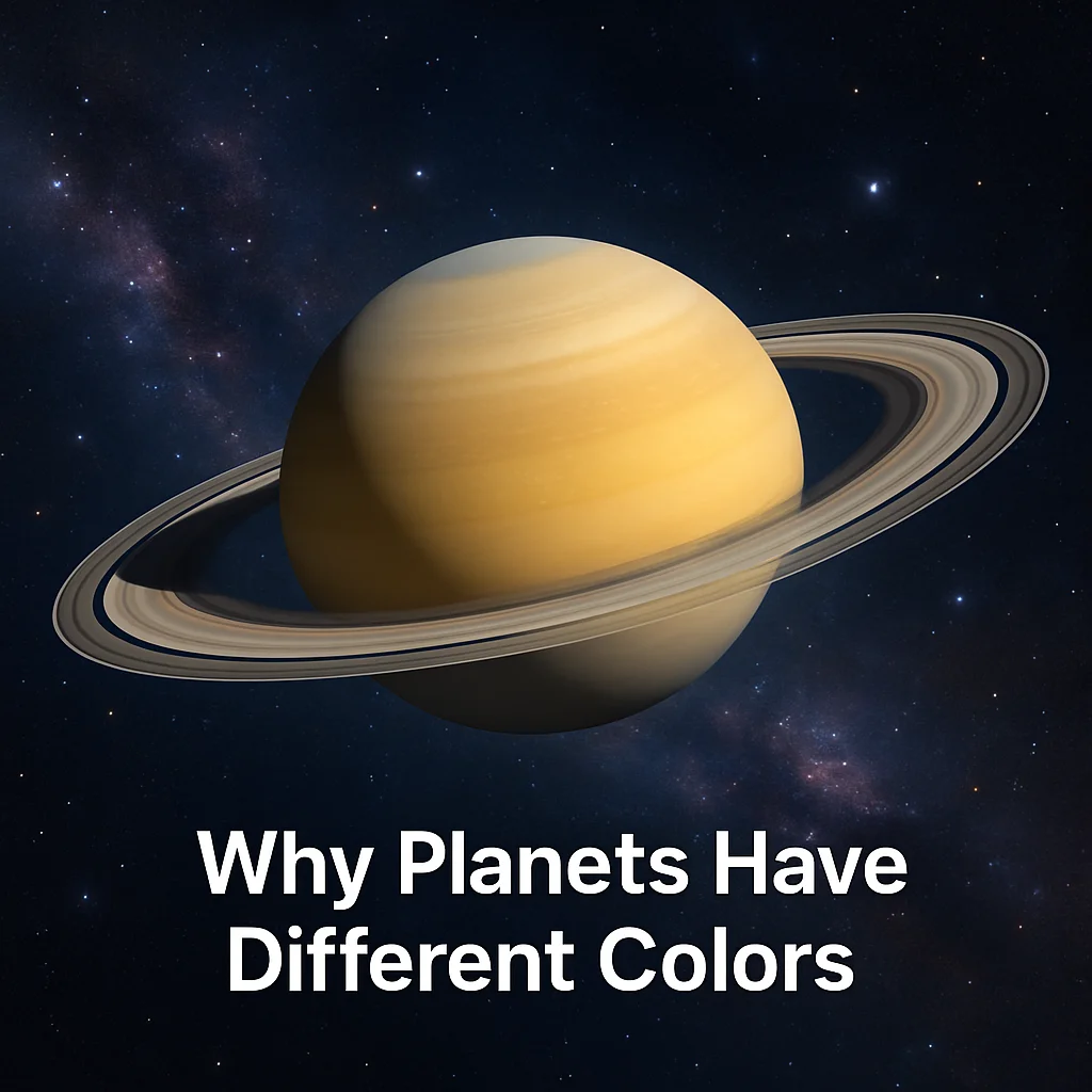 Why Planets Have Different Colors