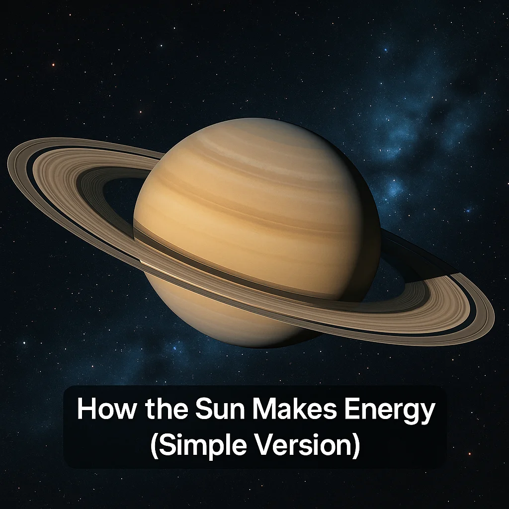 How the Sun Makes Energy (Simple Version)